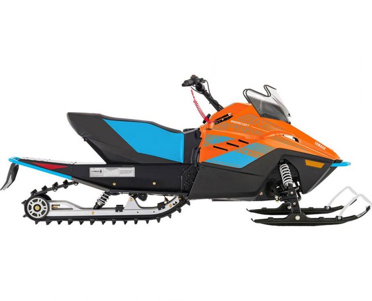 2022 Yamaha SNOSCOOT ES JET ORANGE/JET STREAM BLUE