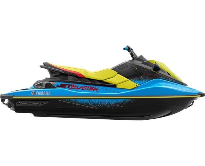 Yamaha JET BLASTER CYAN/JAUNE LIMETTE 2022