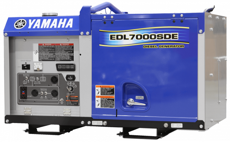 Yamaha Génératrices au diesel EDL7000SDE 