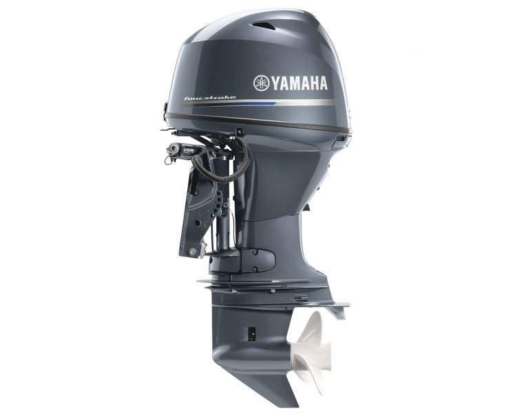 2021 Yamaha T50 High Thrust Bluish Gray Metallic