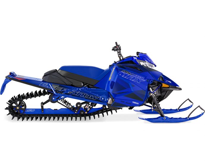 2023 Yamaha Mountain Max 154 Team Yamaha Blue / White